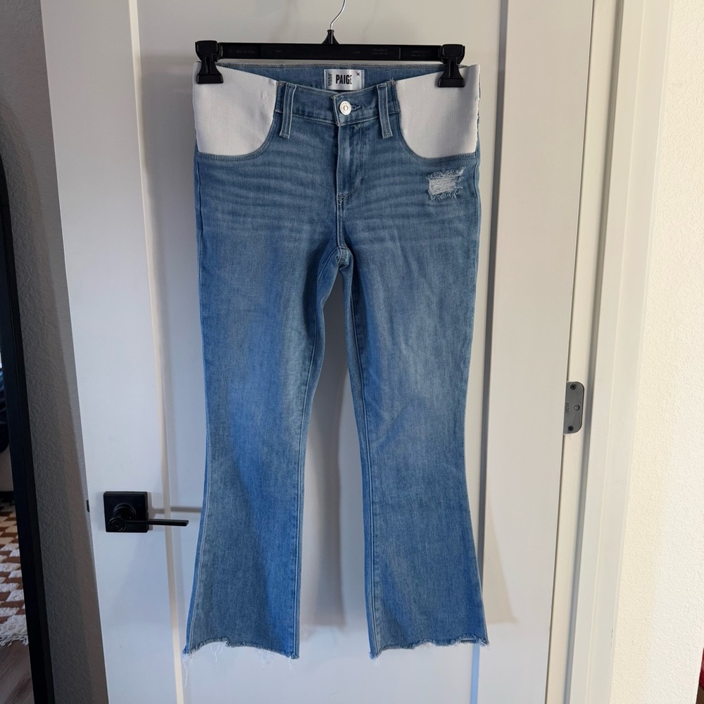 Maternity Paige flare jeans